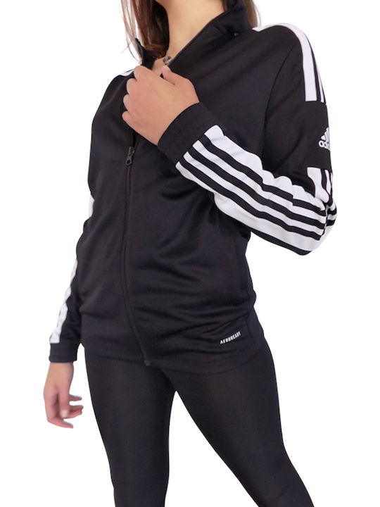 Sportlich Kinderstrickjacke Schwarz Squadra 21