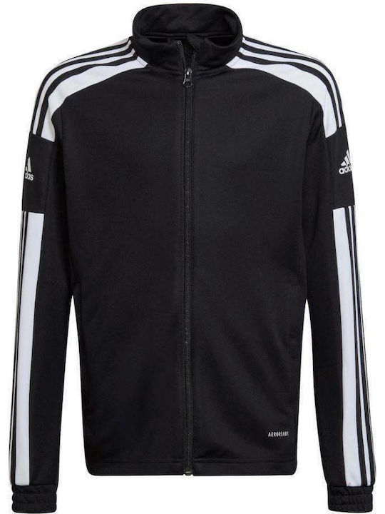 Sportlich Kinderstrickjacke Schwarz Squadra 21