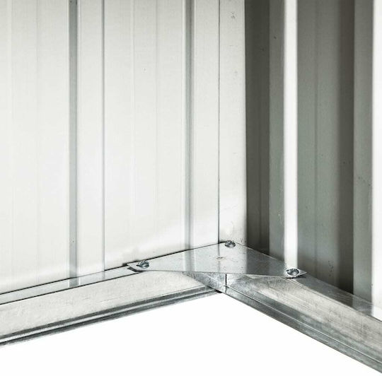 vidaXL Στέγαστρο Χλοοκοπτικού Καφέ 92x97x63cm από Γαλβανισμένο Ατσάλι 150910