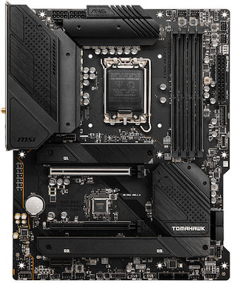 MSI MAG B660 Tomahawk WiFi DDR4 Motherboard ATX με Intel 1700 Socket