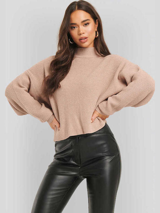 1018-004706 Bluza Damă Mânecă Lungă Bej