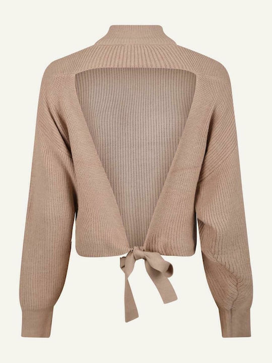1018-004706 Bluza Damă Mânecă Lungă Bej