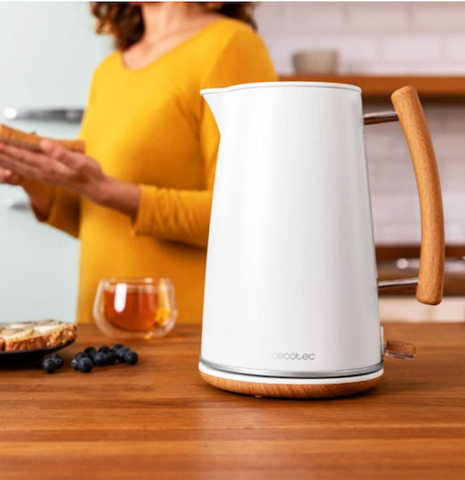 Cecotec Thermosense 400 Βραστήρας 1.7lt 3000W White Woody