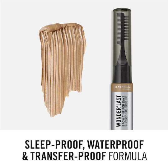 Rimmel Wonder'last Brow Tint Days Багрило за вежди 001
