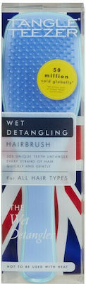 Tangle Teezer The Wet Detangler Denim Blue Brush Hair for Detangling