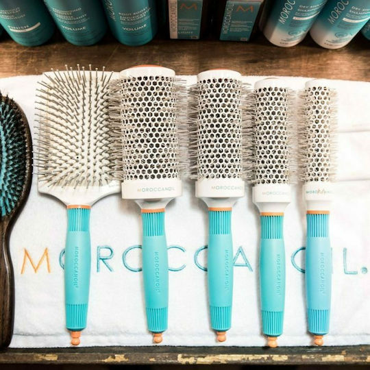 Moroccanoil Ceramic Ionic Hair Brush Turquoise 25mm
