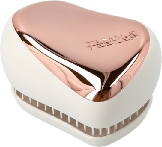 Tangle Teezer Compact Styler Βούρτσα Μαλλιών Rose Gold / Ivory