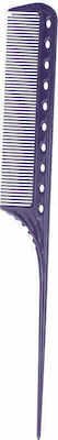 YS Park Comb Hair for Hair Volumizing Purple 21.6cm