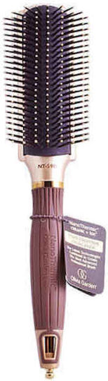 Olivia Garden Nanothermic C+ I 9 Rows Styler Haarbürste Gold
