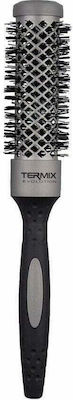 Termix Evolution Basic Bürste Haare für Begradigung Silber 28mm