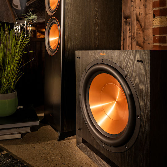 Klipsch SPL-100 Autoîntăritor Subwoofer cu Difuzor 10" 200W Negru cu apă