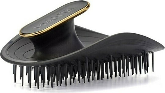 Manta Healthy Hair Scalp Massager Μαύρο