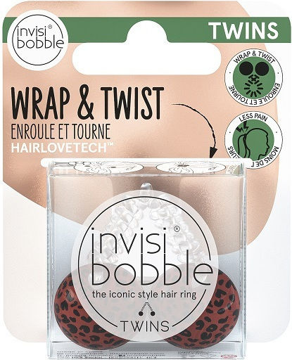 Invisibobble Регулируем Спирален Гумен Ластик За Коса Кафяв