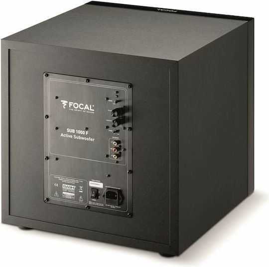 Focal Sub 1000 F APA2018-22222 Αυτοενισχυόμενο Subwoofer με Ηχείο 12" 1000W Μαύρο
