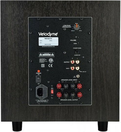 Velodyne EQ-Max 12 Active Subwoofer with Speaker 12" 225W Black