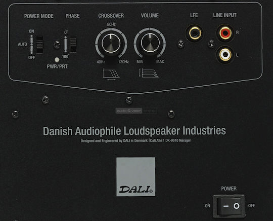 Dali SUB C-8 D Active Subwoofer with Speaker 8" 220W Black