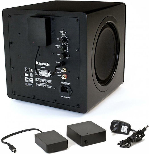 Velodyne Wi-Q 12 Kabellos Aktiv Subwoofer mit Lautsprecher 12" 225W Schwarz