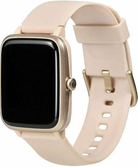 Q&Q Citrea Smartwatch mit Pulsmesser (Rosa)