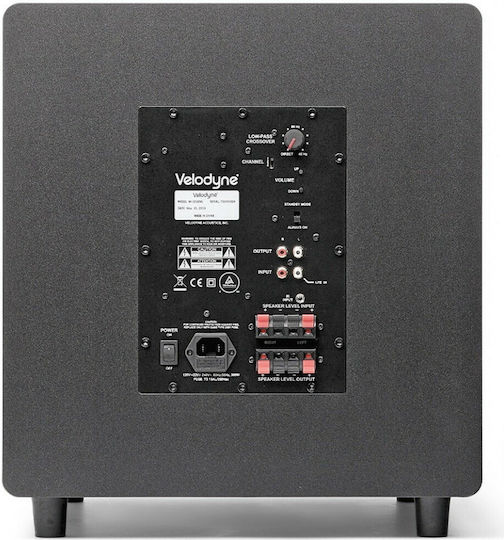 Velodyne Wi-Q 10 Wireless Active Subwoofer with Speaker 10" 195W Black