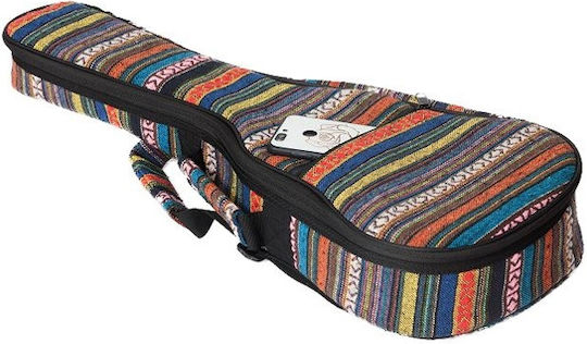 Soundsation USC-B Hülle Ukulele Gepolstert Mehrfarbig