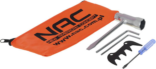NAC Αλυσοπρίονο Βενζίνης 49.3cc 6kg με Λάμα 45cm
