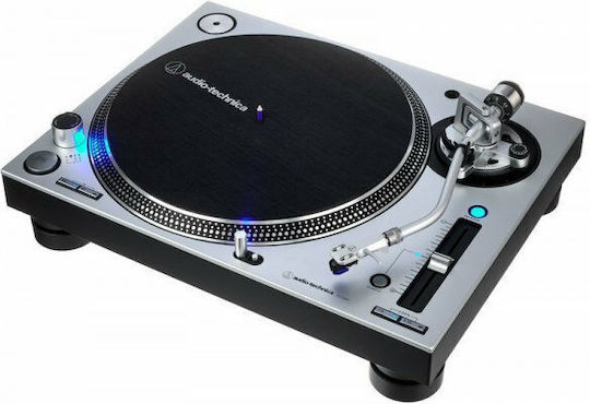 Audio Technica AT-LP140XP Πικάπ με Direct Drive Ασημί