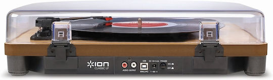 ION Audio Classic LP Πικάπ με Belt Drive και Προενίσχυση Καφέ
