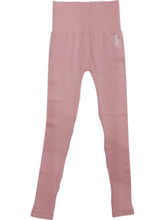 Hydro 17-27105 Leggings Pentru Instruire Colanți Cropped Talie Înaltă Roze