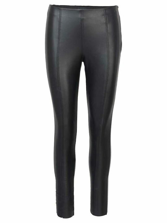 Täglich Frauen Lang Leggings Schwarz