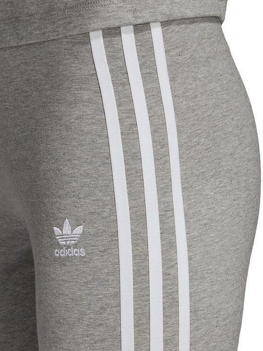 3 Stripes Training Γυναικείο Μακρύ Κολάν Γκρι
