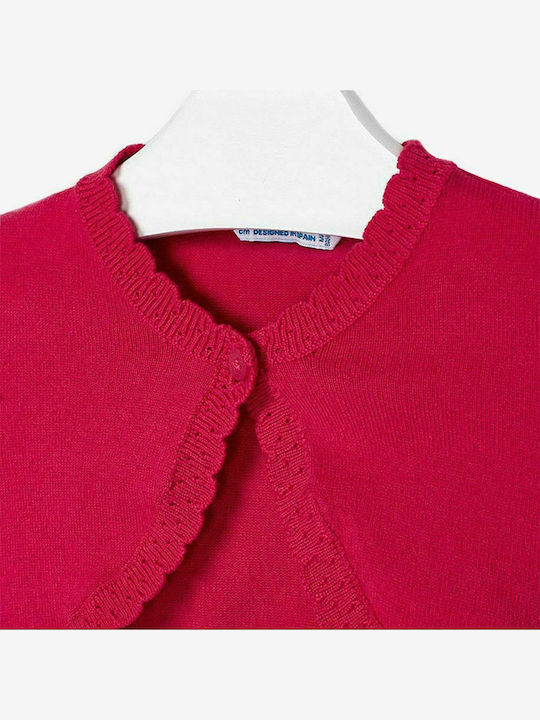 Kids Bolero Cotton Fuchsia