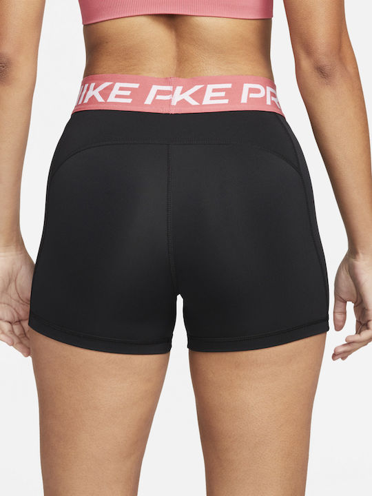 Nike Dri-Fit Training Γυναικείο Κολάν-Σορτς Μαύρο