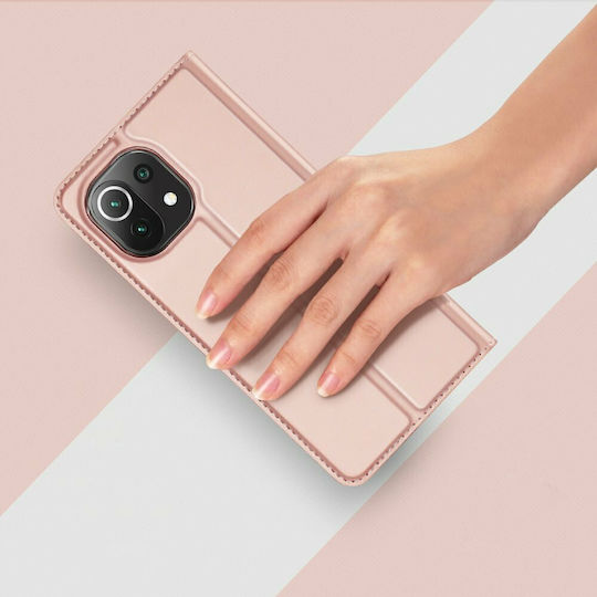 Dux Ducis Skin Pro Book Synthetic Leather Rose Gold (Xiaomi Mi 11 Lite / 11 Lite 5G / 11 Lite 5G NE)