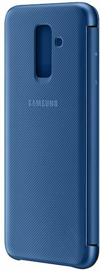 Samsung Book Synthetic Leather Blue (Galaxy A6+ 2018) WW