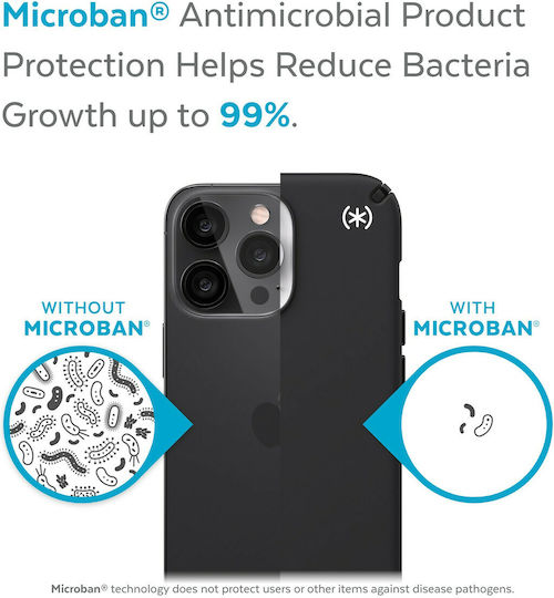 Speck Presidio2 Pro MagSafe Back Cover Σιλικόνης Μαύρο (iPhone 13 Pro Max)