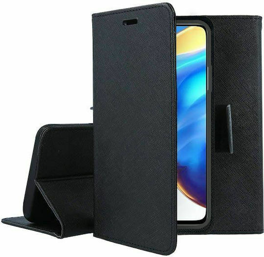 Book Piele artificială Negru (Galaxy A32 4G -> Galaxy A32 4G)