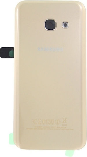 Samsung Battery Cover Gold for Galaxy A3 2017