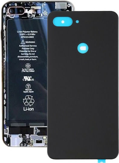 Batterieabdeckung Schwarz für Xiaomi Mi 8 Lite