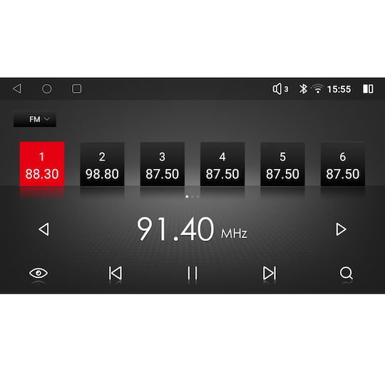 Lenovo Auto-Audiosystem 2DIN (Bluetooth/USB/AUX/WiFi/GPS/Apple-Carplay/Android-Auto/Notenblätter) mit Touchscreen 7"