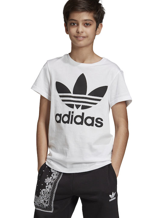 Kinder-T-Shirt Weiß Originals TREFOIL