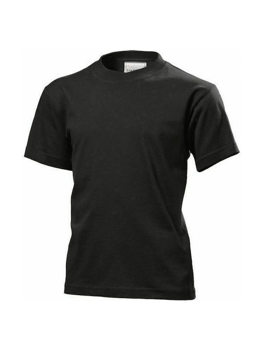 Stedman Kinder-T-Shirt Schwarz