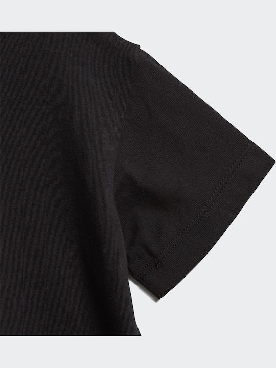 Kinder-T-Shirt Schwarz Originals TREFOIL