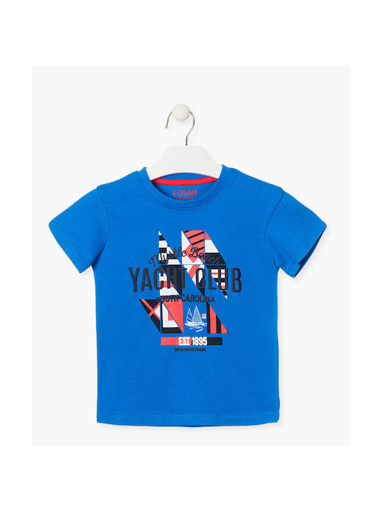 Losan Kinder-T-Shirt Blau 015-1207AL