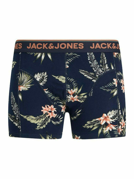 Jack & Jones Herren Boxershorts Mehrfarbig 3Packung