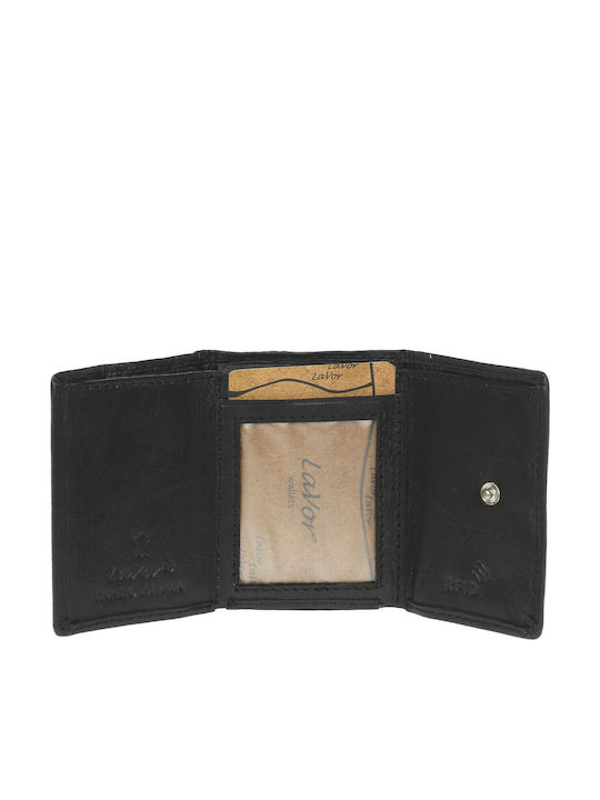 Small Leather Women's Wallet Classic with RFID Black
