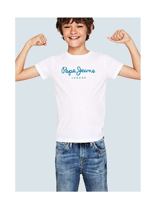Kinder-T-Shirt Weiß