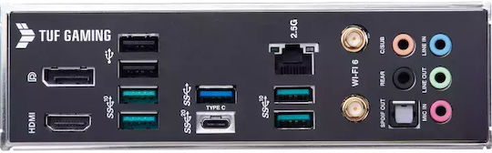 Asus TUF Gaming B660M-PLUS WiFi D4 Motherboard Micro ATX με Intel 1700 Socket 90MB1930-M0EAY0