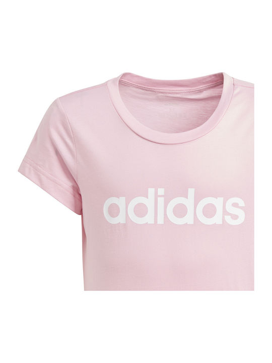 Tricou pentru copii Roz Essentials Linear