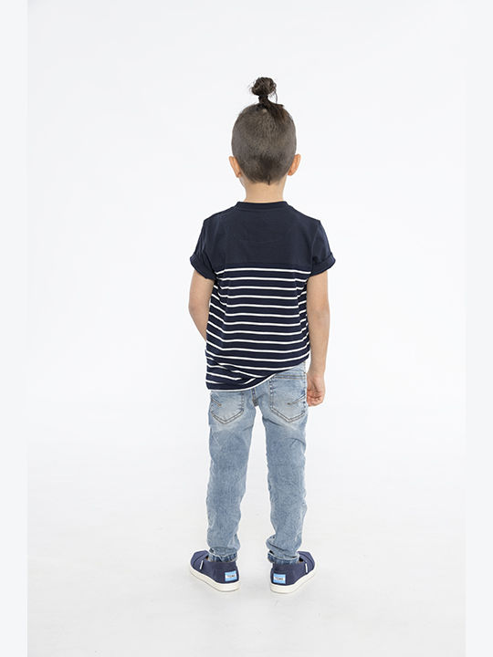 Παιδικό T-shirt Navy Μπλε