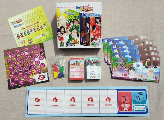 Game Expansion Pursuit Happiness Experiences for 1-4 Players 12+ Years Old (EN) Artipia